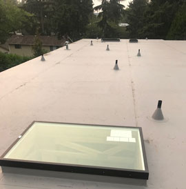 flat roof